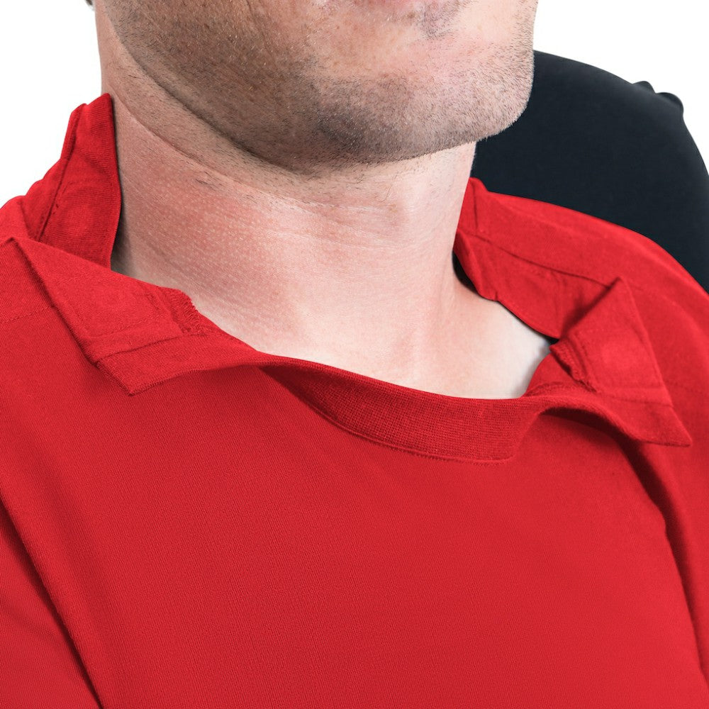 NHL Red New Jersey Devils G-III Sports by Carl Banks Adaptive Mesh Effect Long Sleeve T-Shirt