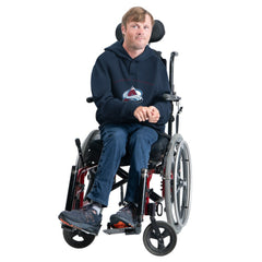 NHL Navy Colorado Avalanche G-III Sports by Carl Banks Adaptive Classic Team Arc Fleece Hoodie