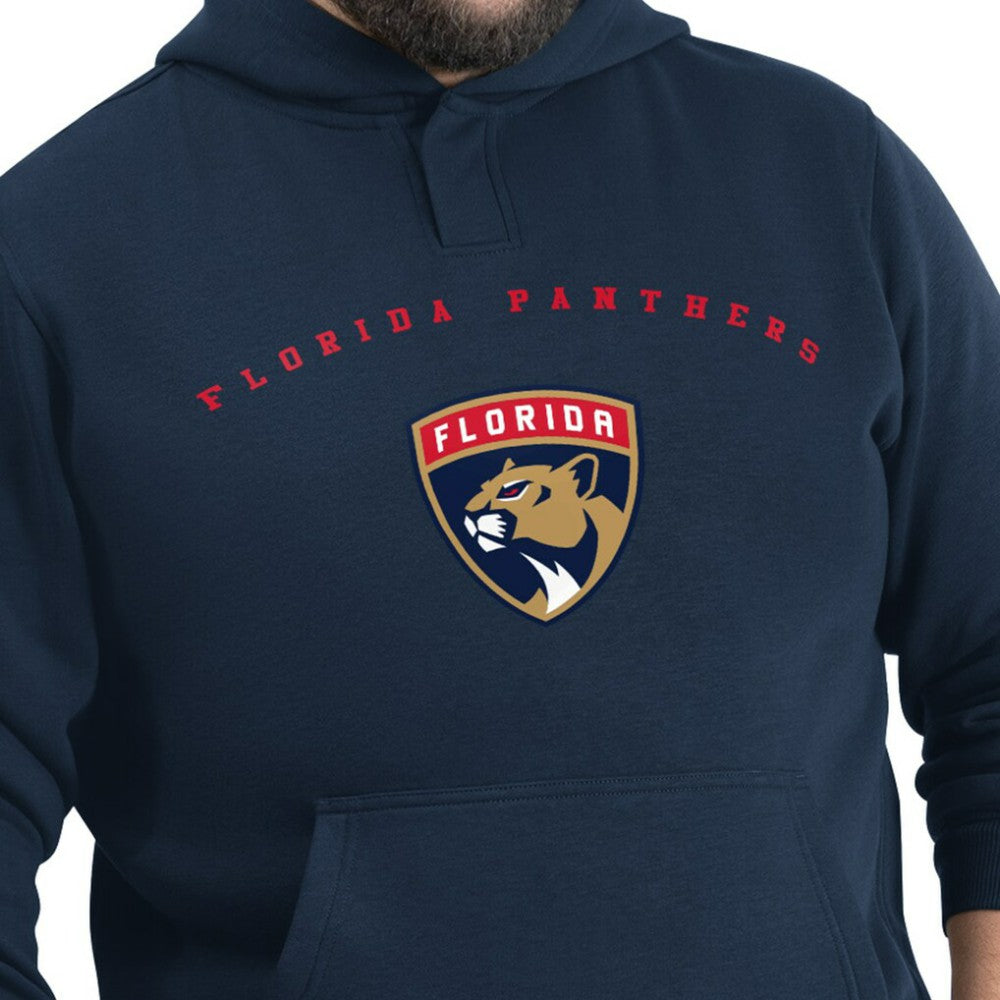 NHL Navy Florida Panthers G-III Sports by Carl Banks Adaptive Classic Team Arc Fleece Hoodie