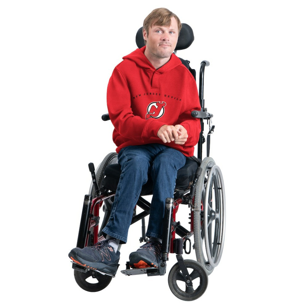 NHL Red New Jersey Devils G-III Sports by Carl Banks Adaptive Classic Team Arc Fleece Hoodie