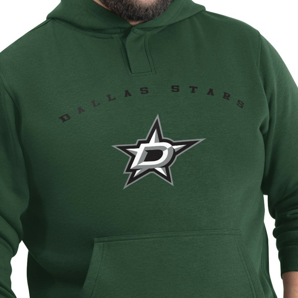 NHL Kelly Green Dallas Stars G-III Sports by Carl Banks Adaptive Classic Team Arc Fleece Hoodie