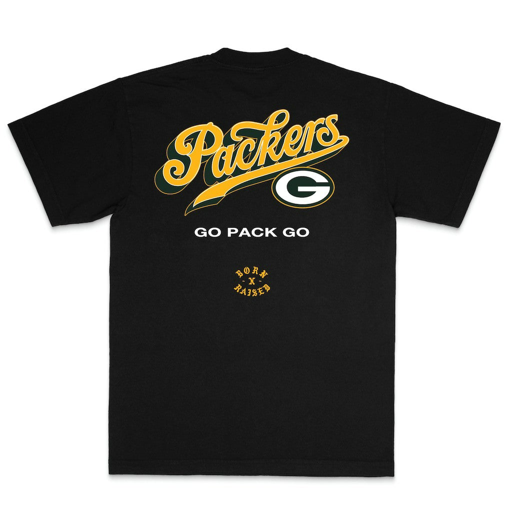 Born x Raised Unisex Pro Script T-Shirt - Green Bay Packers