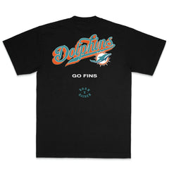 Born x Raised Unisex Pro Script T-Shirt - Miami Dolphins