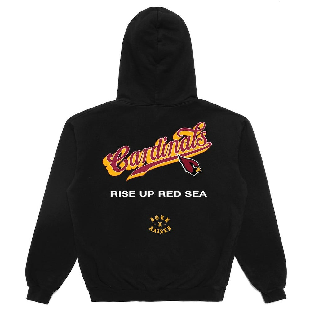 Born x Raised Unisex Pro Script Hoodie - Arizona Cardinals