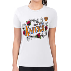 NBA New York Knicks G-III 4Her by Carl Banks Women's Super-Slim Fit Lightweight Roses Crew Neck T-Shirt