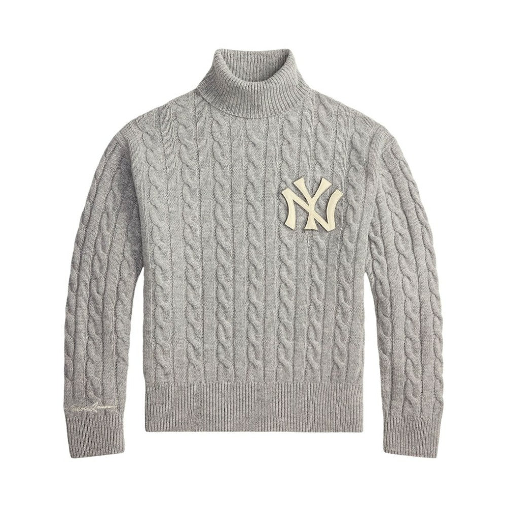 MLB New York Yankees Polo Ralph Lauren Wool Turtleneck Sweater