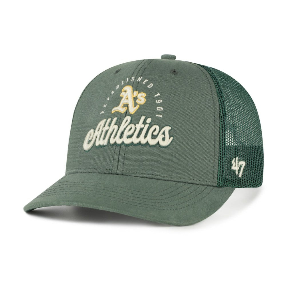 MLB Athletics '47 Pitstop Trucker Adjustable Hat