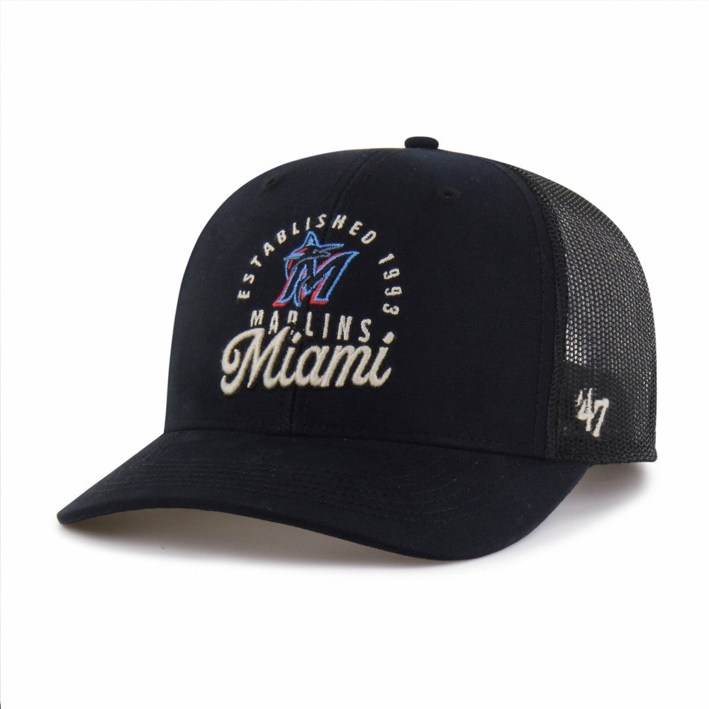 MLB Miami Marlins '47 Pitstop Trucker Adjustable Hat