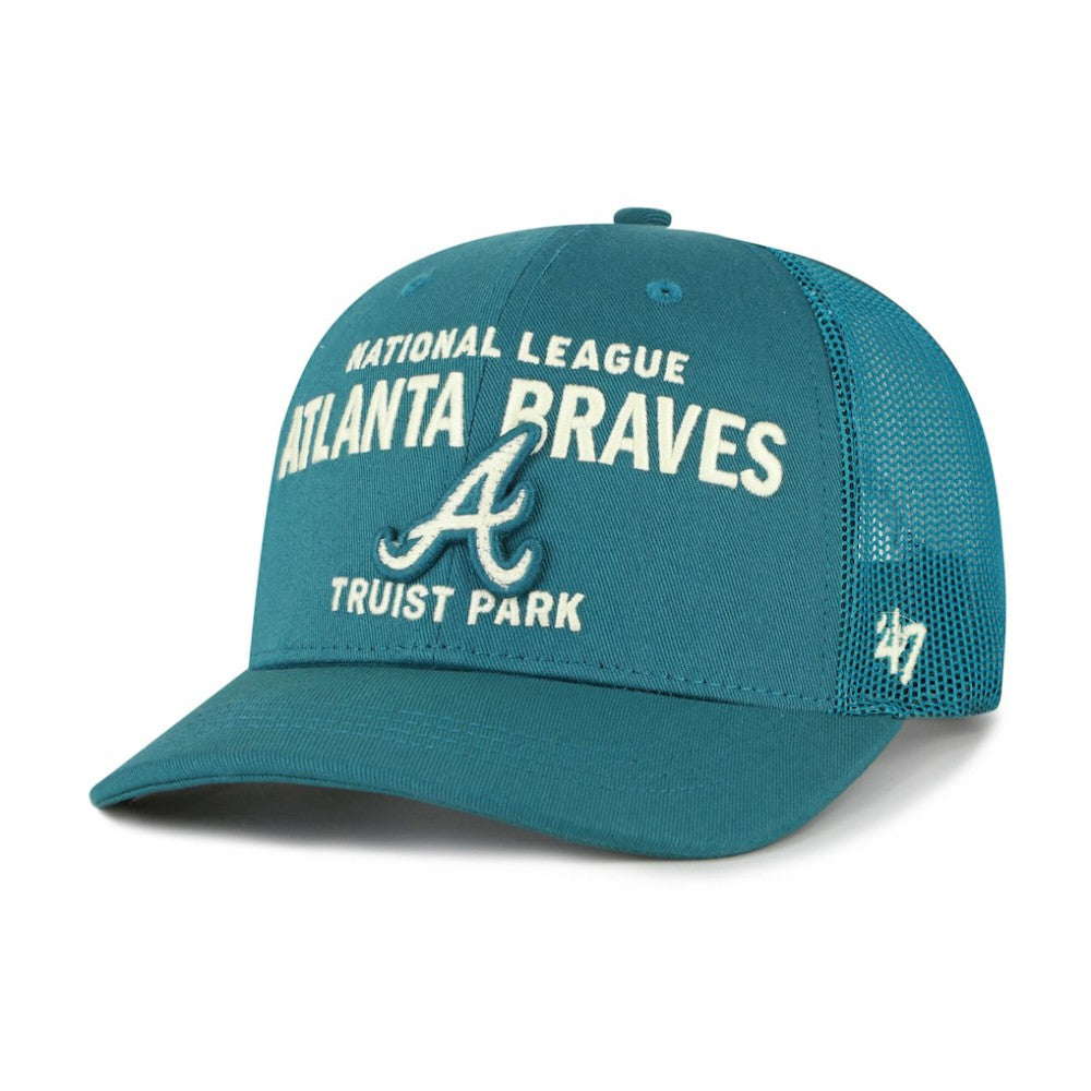 MLB Atlanta Braves '47 Contemporary Hitch Adjustable Trucker Hat