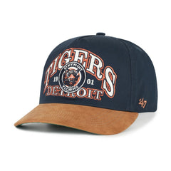 MLB Detroit Tigers '47 Cooperstown Break Wood Suede Hitch Adjustable Hat