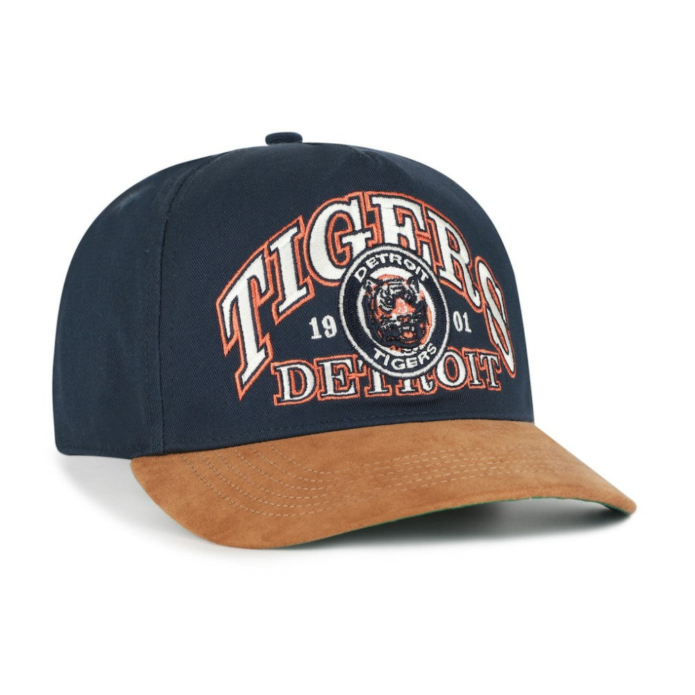 MLB Detroit Tigers '47 Cooperstown Break Wood Suede Hitch Adjustable Hat
