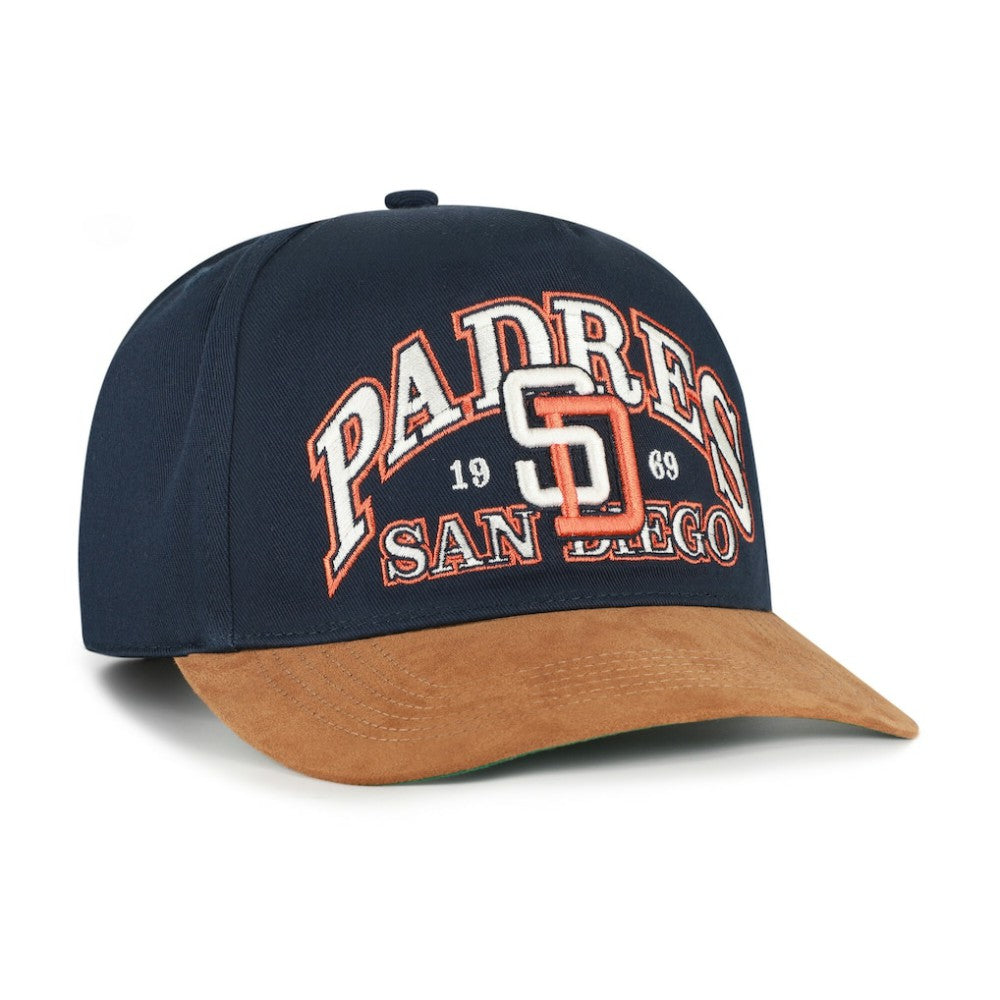 MLB San Diego Padres '47 Cooperstown Break Wood Suede Hitch Adjustable Hat