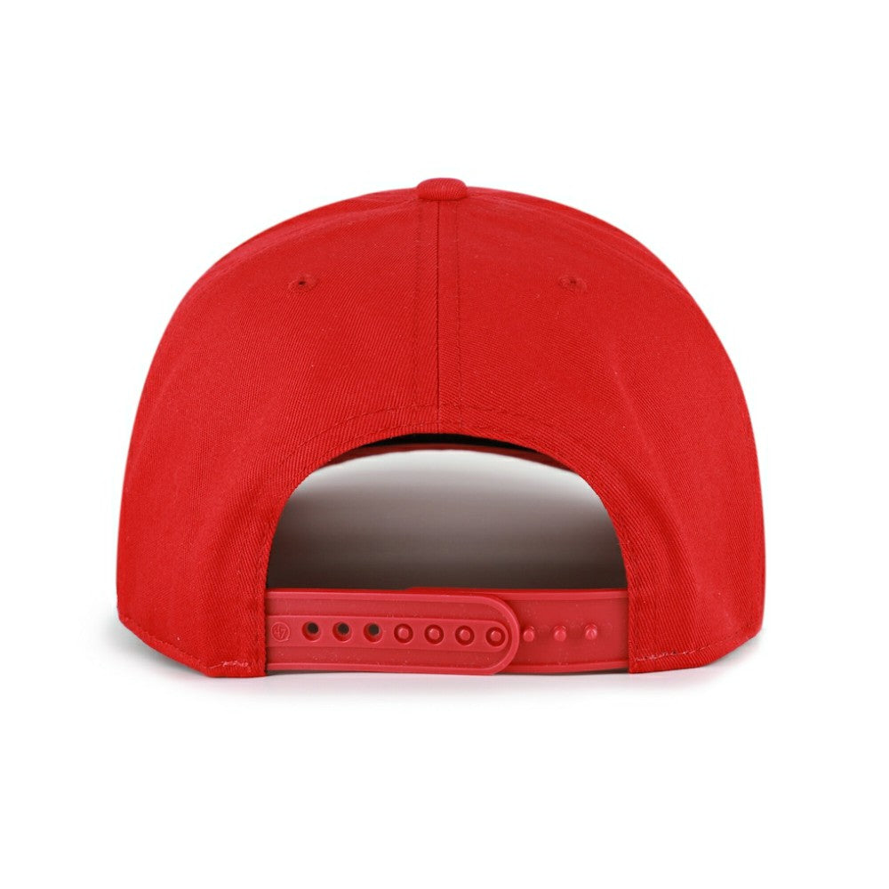 MLB Cincinnati Reds '47 Cooperstown Break Wood Suede Hitch Adjustable Hat