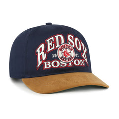 MLB Boston Red Sox '47 Cooperstown Break Wood Suede Hitch Adjustable Hat