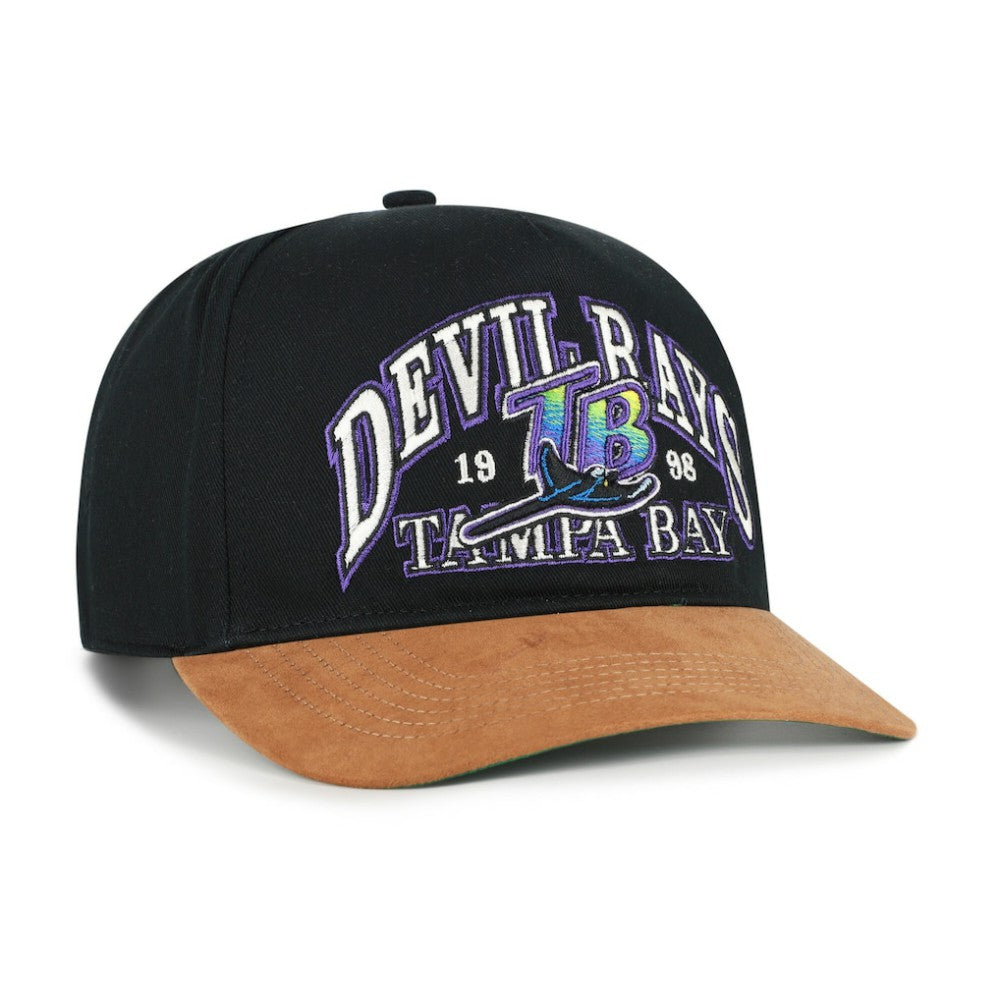 MLB Tampa Bay Rays '47 Cooperstown Break Wood Suede Hitch Adjustable Hat