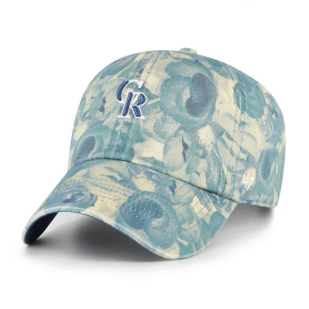 MLB Colorado Rockies '47 Women's Gardenia Clean Up Adjustable Hat