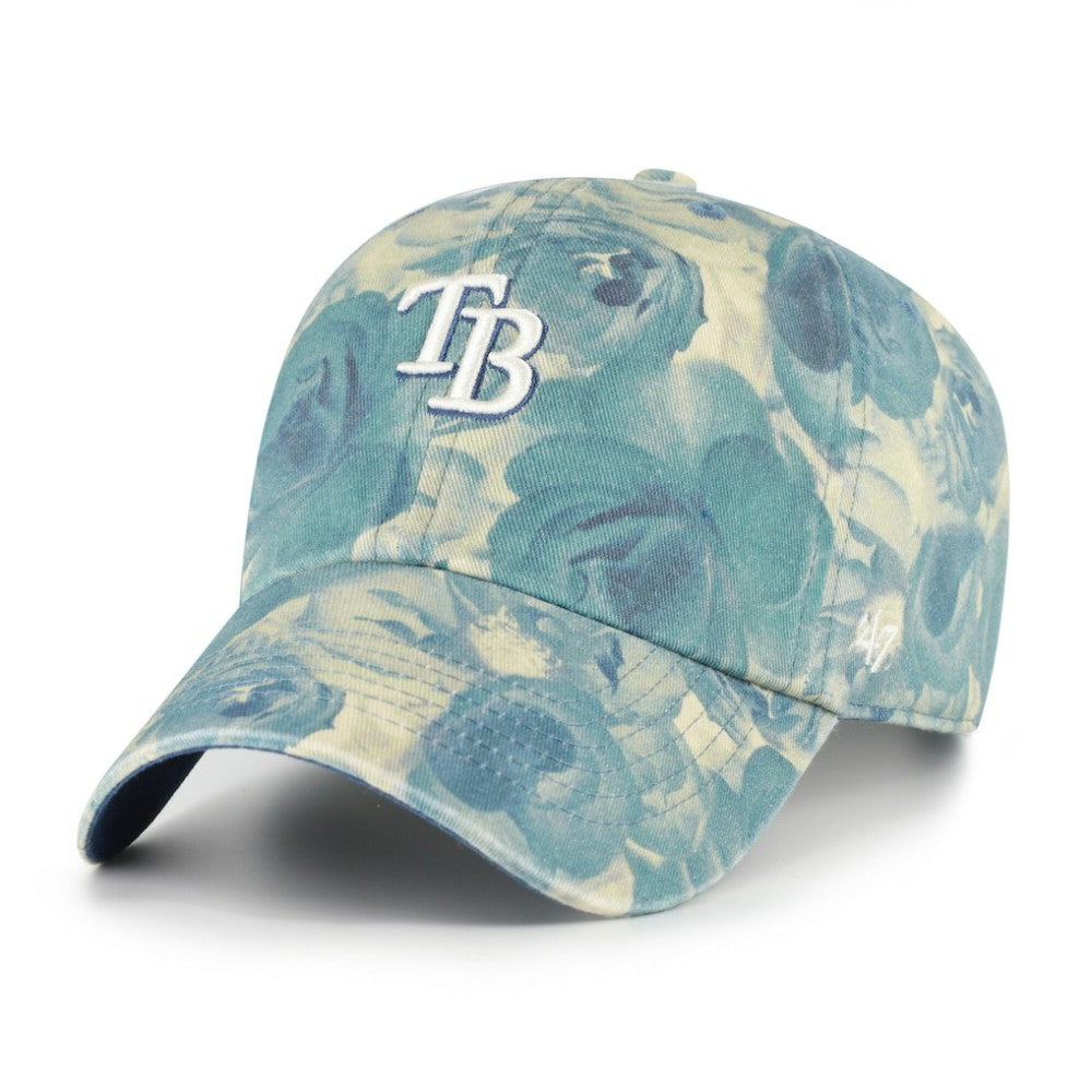 MLB Tampa Bay Rays '47 Women's Gardenia Clean Up Adjustable Hat