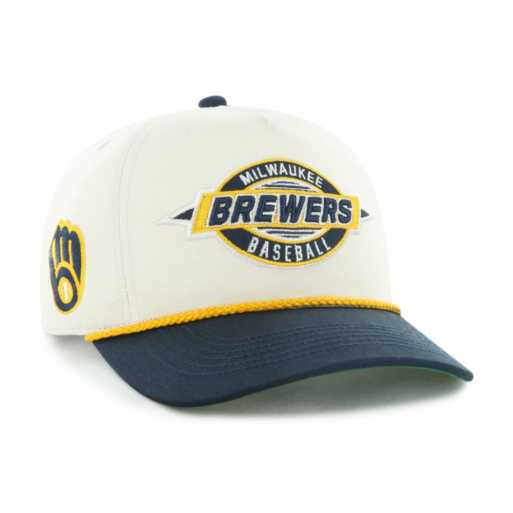 MLB Milwaukee Brewers '47 Youth Frame Out Hitch Adjustable Hat
