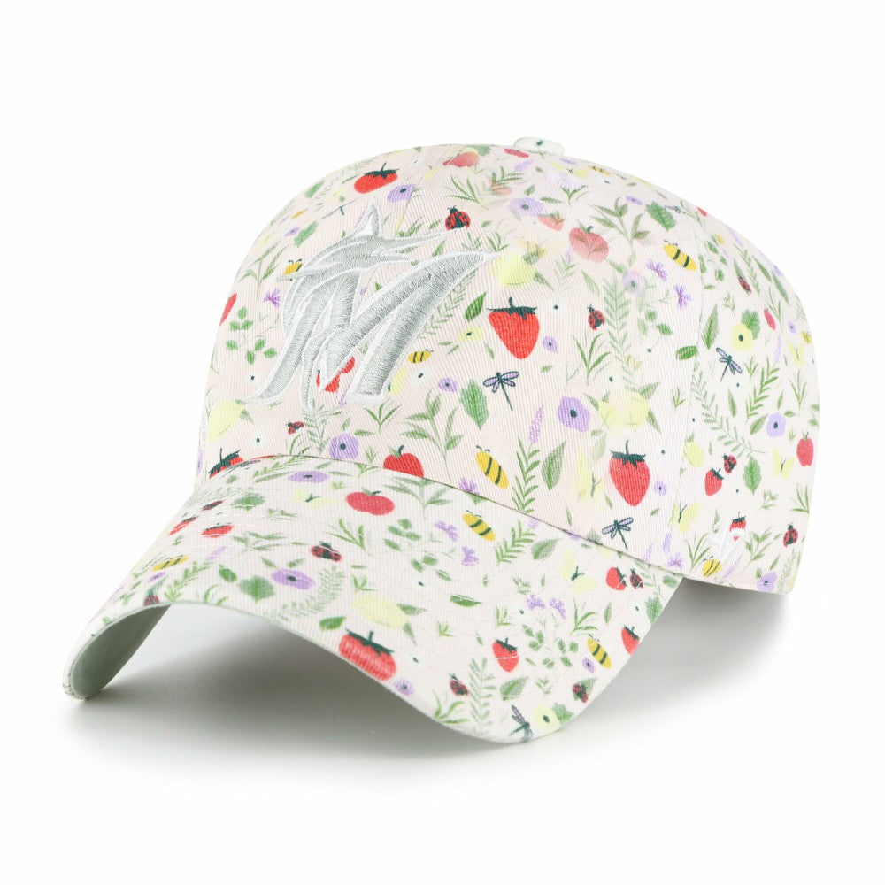 MLB Miami Marlins '47 Girls Youth Posey Clean Up Adjustable Hat