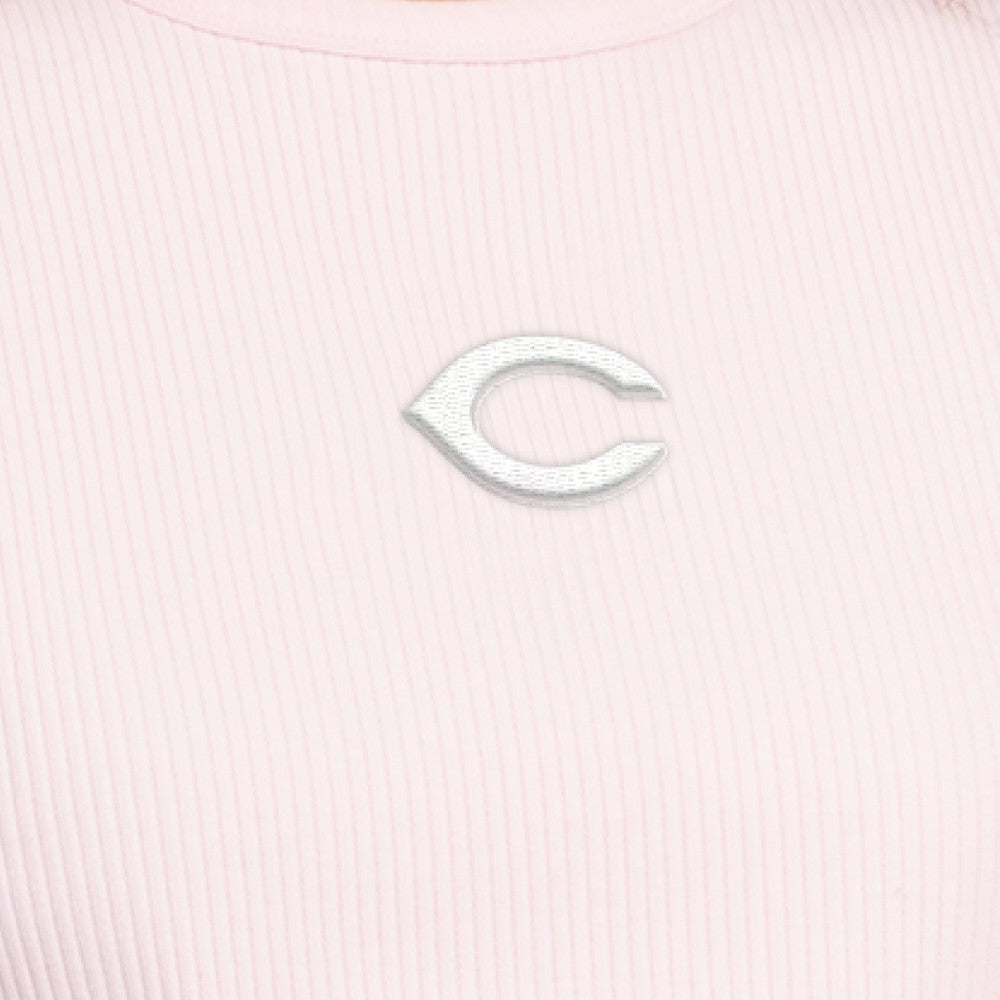 MLB Cincinnati Reds Starter Women's Pastels Ribbed Tank Top