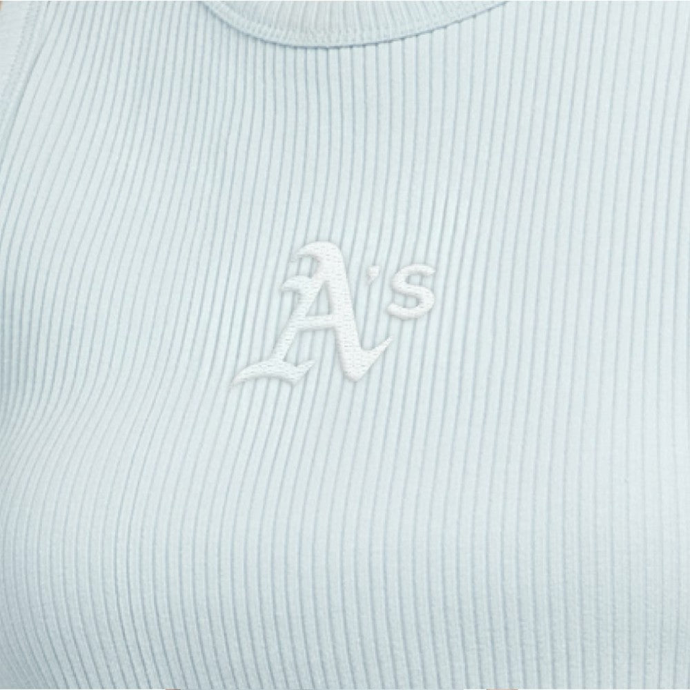 MLB Athletics Starter Women's Pastels Ribbed Tank Top
