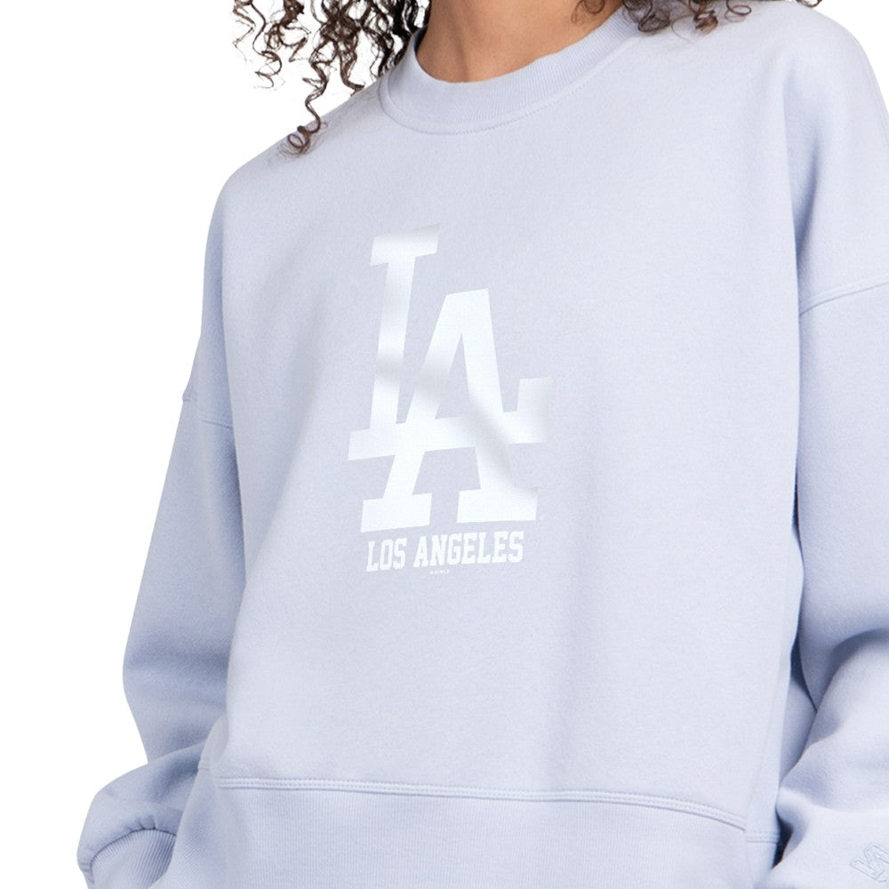 MLB Los Angeles Dodgers Starter Women's Pastels Boxy Fleece Sweatshirt