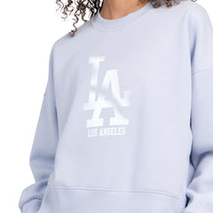 MLB Los Angeles Dodgers Starter Women's Pastels Boxy Fleece Sweatshirt