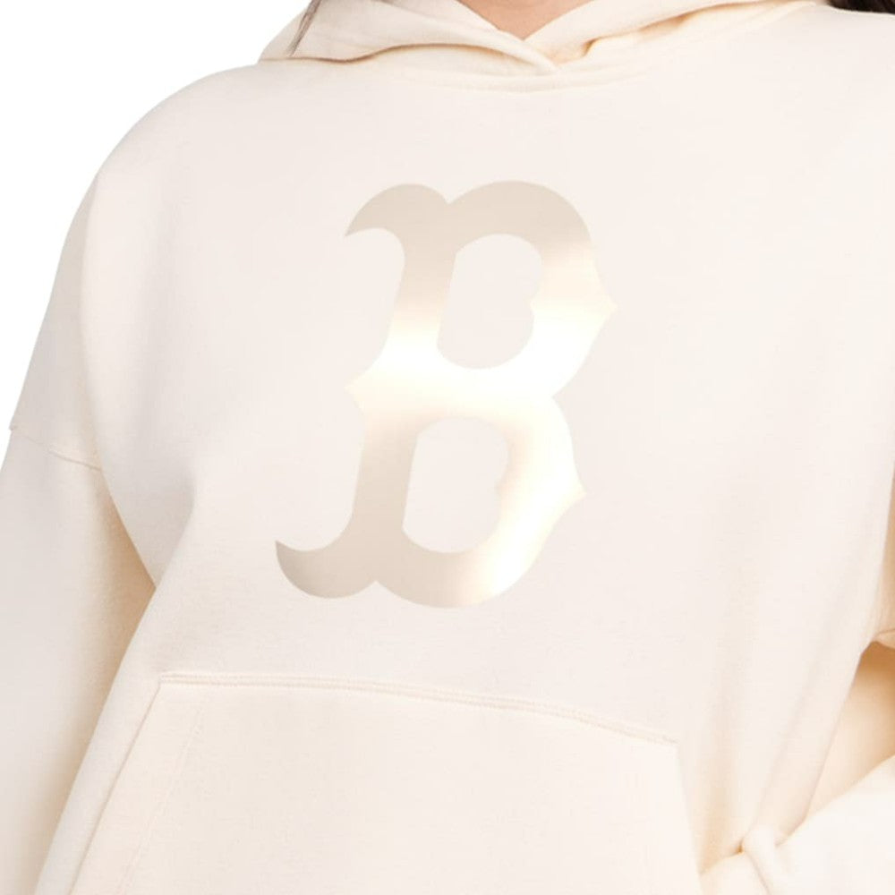 MLB Boston Red Sox Starter Women's Pastel Relaxed Hoodie
