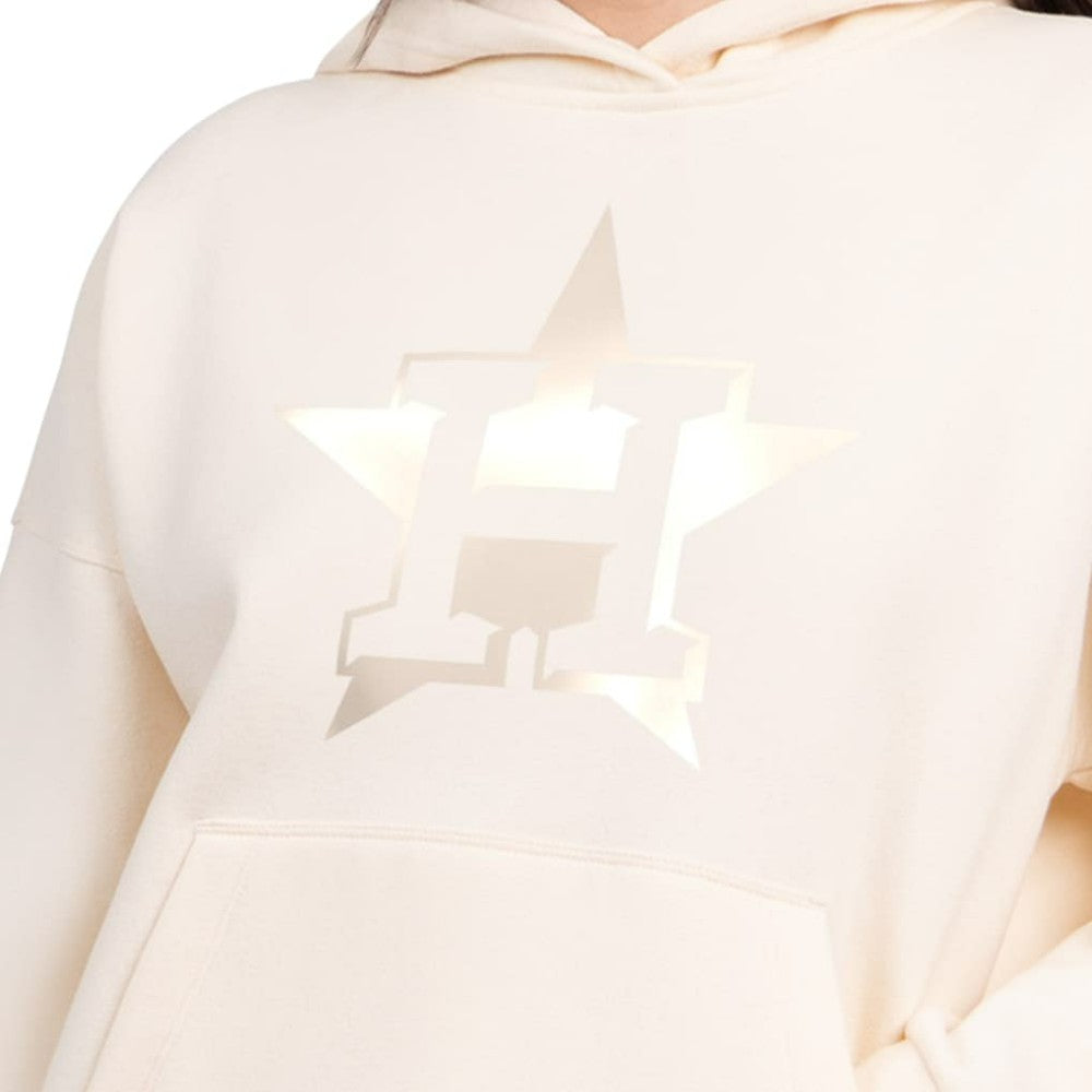 MLB Houston Astros Starter Women's Pastel Relaxed Hoodie