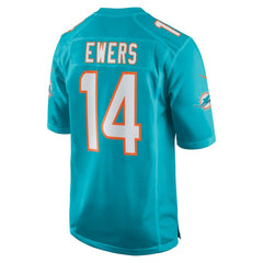 Quinn Ewers  Team Game Jersey - Miami Dolphins