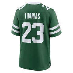 Azareye'h Thomas  Team Game Jersey - New York Jets