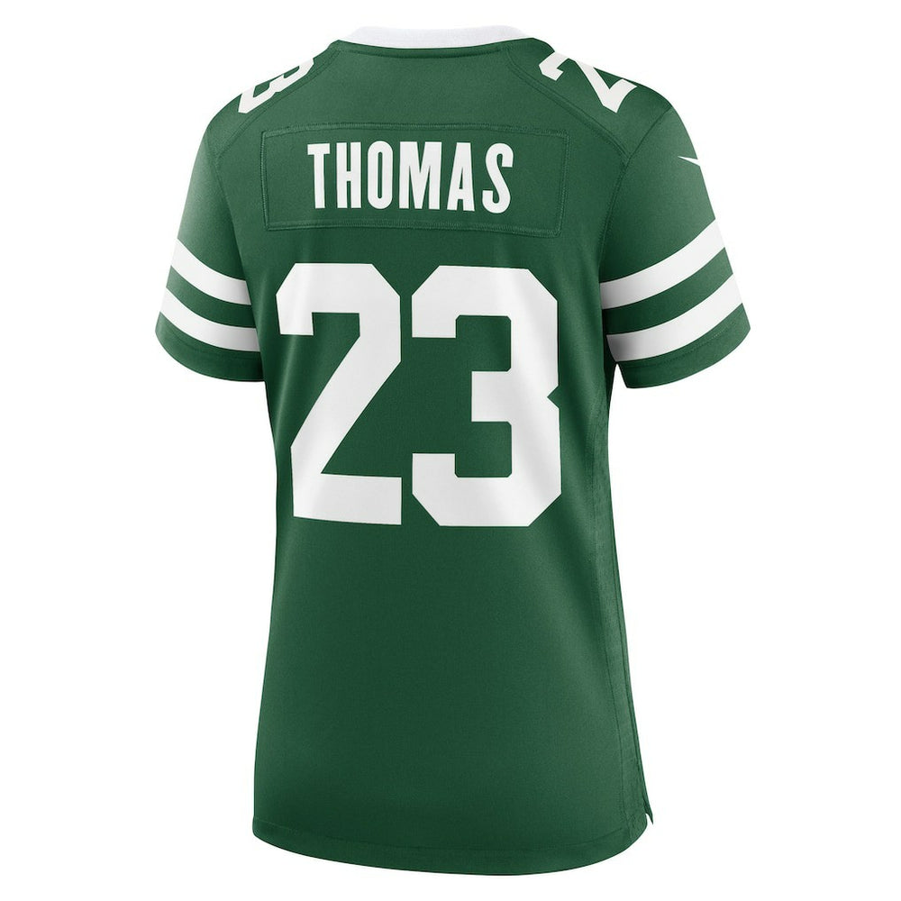 Azareye'h Thomas  Women's Team Game Jersey - New York Jets
