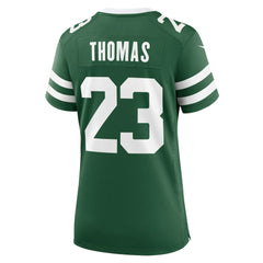 Azareye'h Thomas  Women's Team Game Jersey - New York Jets