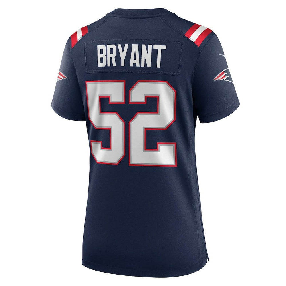 Marcus Bryant  Women's Team Game Jersey - New England Patriots