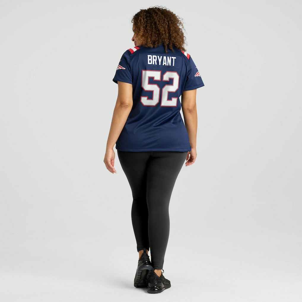 Marcus Bryant  Women's Team Game Jersey - New England Patriots