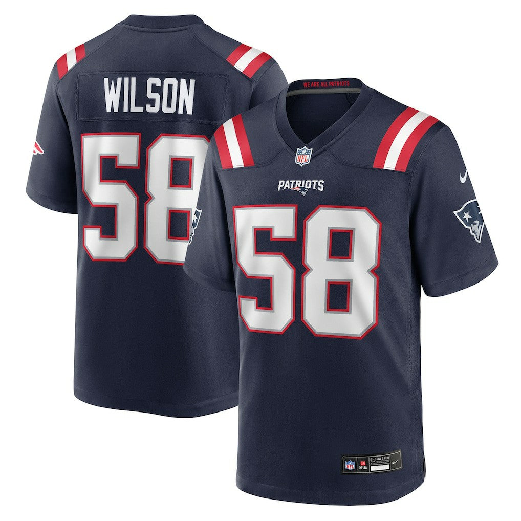 Jared Wilson  Team Game Jersey - New England Patriots