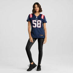 Jared Wilson  Women's Team Game Jersey - New England Patriots