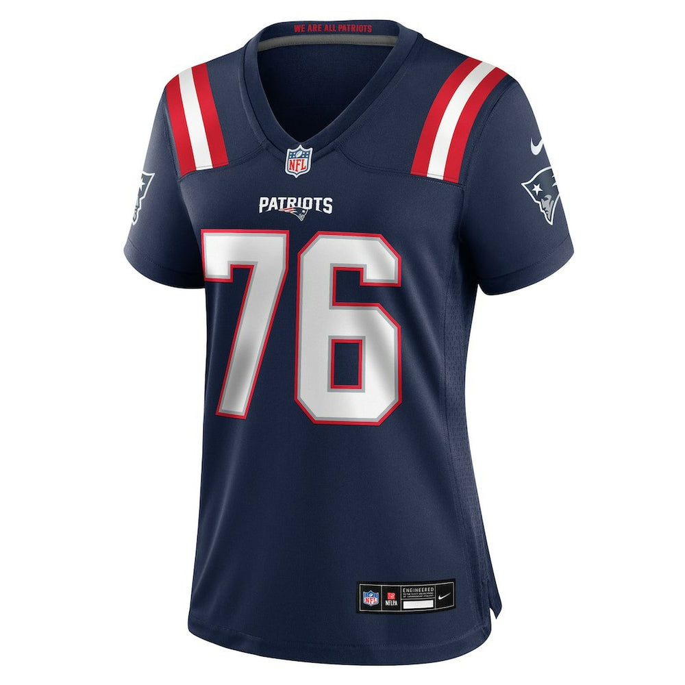 Morgan Moses  Women's Team Game Jersey - New England Patriots