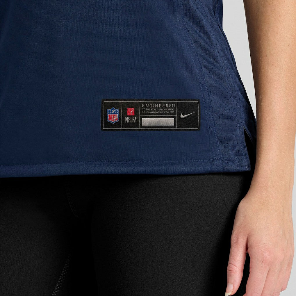 Morgan Moses  Women's Team Game Jersey - New England Patriots