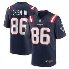 Efton Chism III  Team Game Jersey - New England Patriots