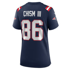 Efton Chism III  Women's Team Game Jersey - New England Patriots