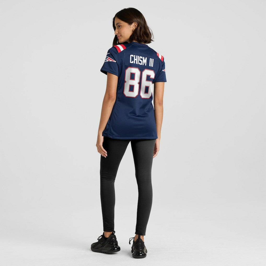 Efton Chism III  Women's Team Game Jersey - New England Patriots