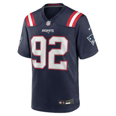 Joshua Farmer  Team Game Jersey - New England Patriots