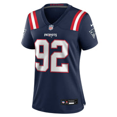 Joshua Farmer  Women's Team Game Jersey - New England Patriots