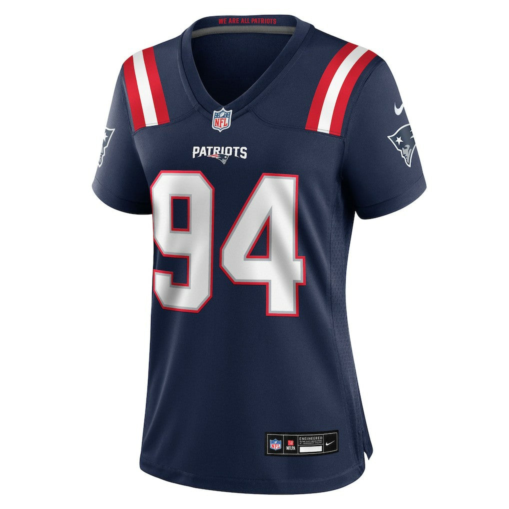 Cory Durden  Women's Team Game Jersey - New England Patriots
