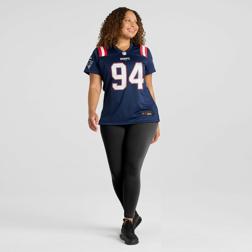 Cory Durden  Women's Team Game Jersey - New England Patriots
