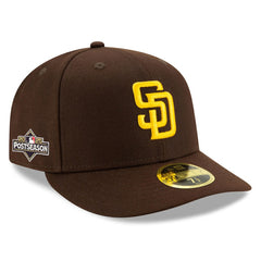 MLB San Diego Padres New Era 2025 MLB Postseason Side Patch Low Profile 59FIFTY Fitted Hat