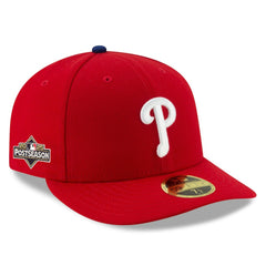 MLB Philadelphia Phillies New Era 2025 MLB Postseason Side Patch Low Profile 59FIFTY Fitted Hat