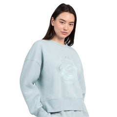 NHL Green Vancouver Canucks Starter Women's Boxy Cropped Sweatshirt