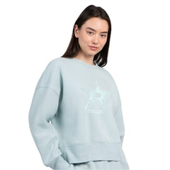 NHL Green Dallas Stars Starter Women's Boxy Cropped Sweatshirt